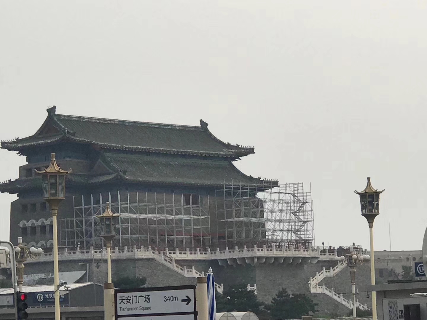盤扣式腳手架比傳統腳手架施工周期短，效果更好！(圖1)